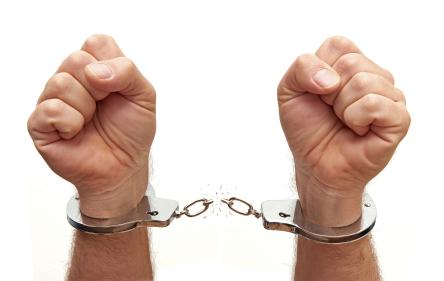 breaking free of handcuffs
